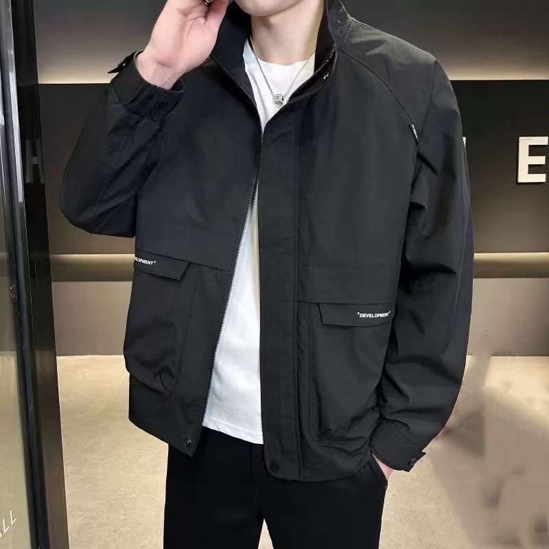 2026 春夏の新ファッションカジュアルジャケットアウトドアスポーツ防風防水多用途作業服ジャケット男性と女性のため|undefined