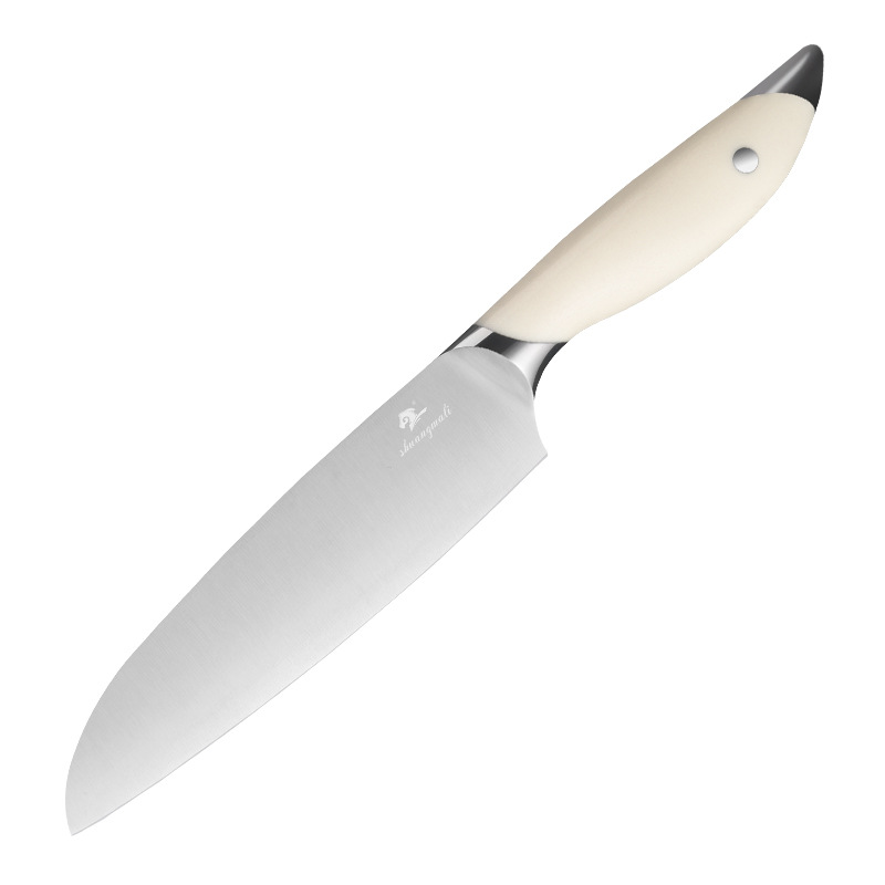 Cuchillo de tiburón de acero inoxidable blanco cuchillo de cocina combinado cuchillo de corte de huesos cuchillo de corte de verduras