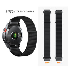 适配佳明魔术贴手表带Garmin Fenix7 7X尼龙快拆编织替换表带