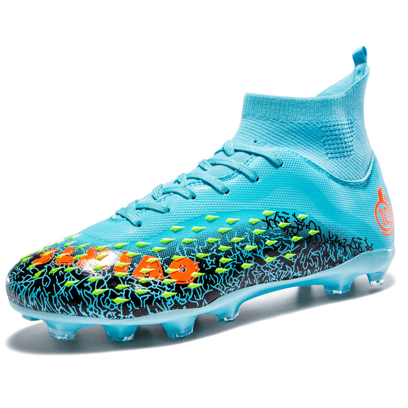 Zapatos de fútbol transfronterizos de alta altura, zapatos de fútbol, zapatos de entrenamiento para estudiantes, hombres, adolescentes adultos