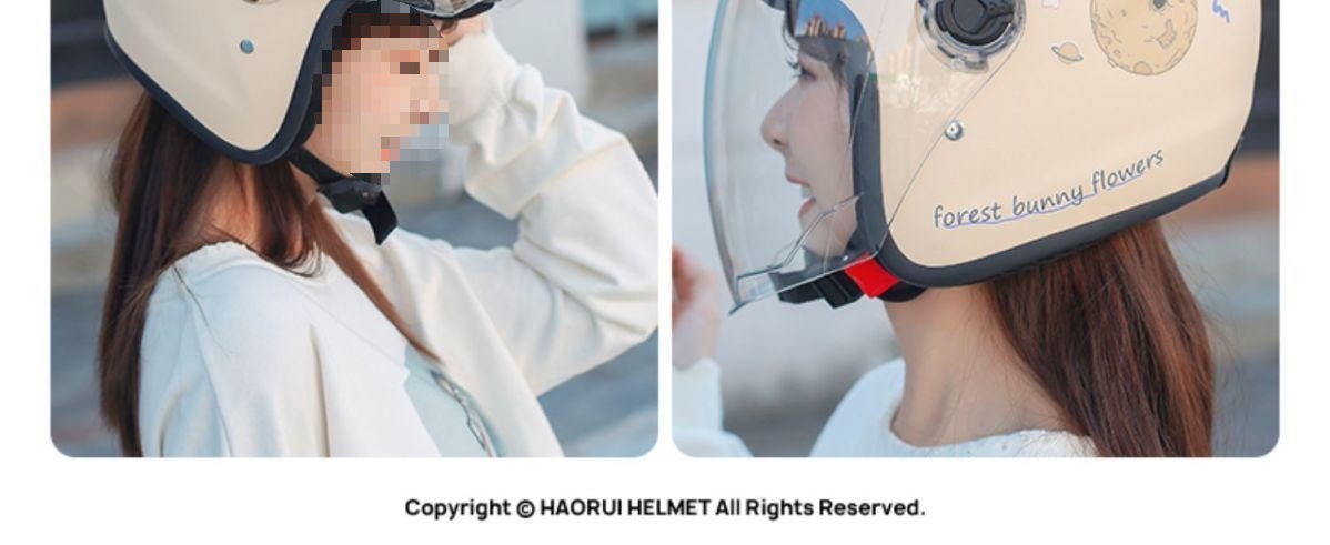 Electric Motorcycle Helmet For Men and Women, Universal, Four Seasons
