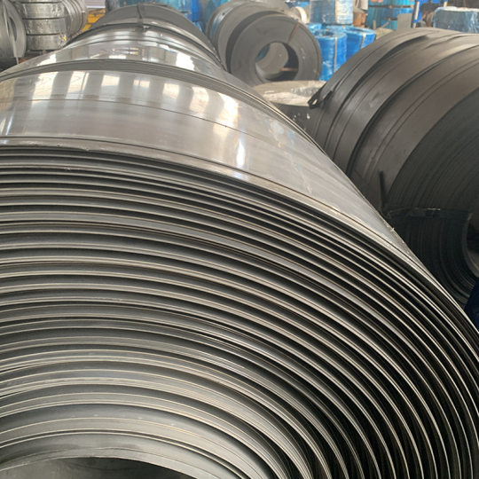 Spot 65mn spring steel strip 60si2mn with steel plate quenching baked blue soft hard 50# steel plate slitting