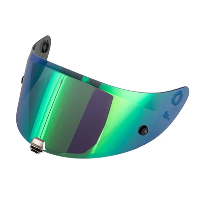 Dəbilqə (Kaska) aksesuarları – Motorcycle helmet lens HJ-26 - tea-piece-revo-green-metal-buckle