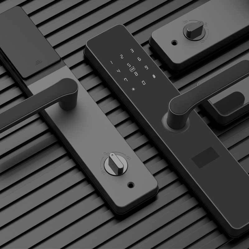 Cerradura de piso de bloqueo de huellas digitales cerradura de puerta doméstica cerradura de puerta inteligente cerradura de puerta graffiti cerradura de puerta inteligente