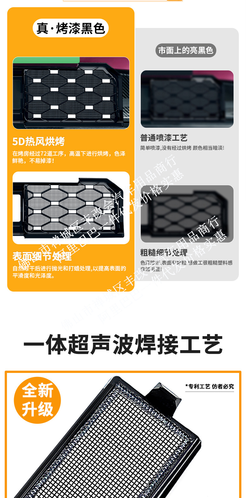 Suitable for the Chery Fengyun A9 pure electric version, full-star integrated welded car anti-insect net, special accessory for the front grille