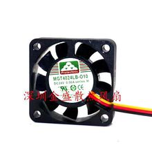 全新永立MGT4024LB-O10 24V 0.06A 二三线4CM 4010静音风扇