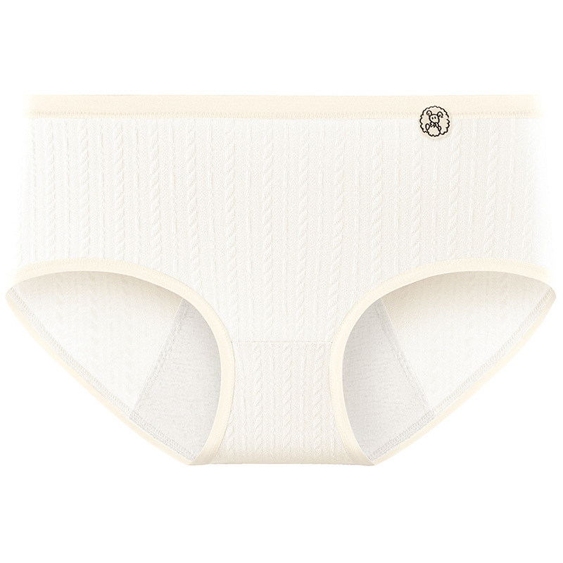 Pantalones fisiticos de gran tamaño, bragas, período menstrual a prueba de fugas para mujer, entrepierna de algodón puro, entrepierna antibacteriana, período menstrual transpirable, calzoncillos para mujer image 10