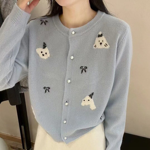 250kg plus size Women's Loose Lazy Fashion Knitted Cardigan Spring and Autumn New Cute Sweater Stylish Jacket
