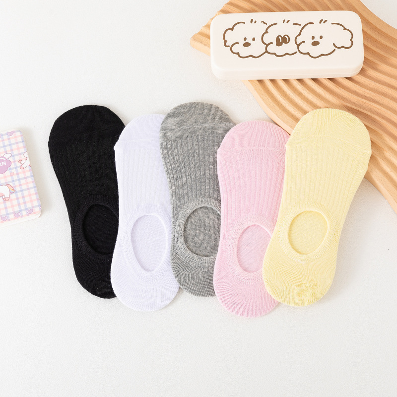 船の靴下の女性の綿の靴下の純色の浅い口のソックスの新型のファッションはキャンディーの色の綿の靴下を合わせて独立して卸売りを包装します。|undefined