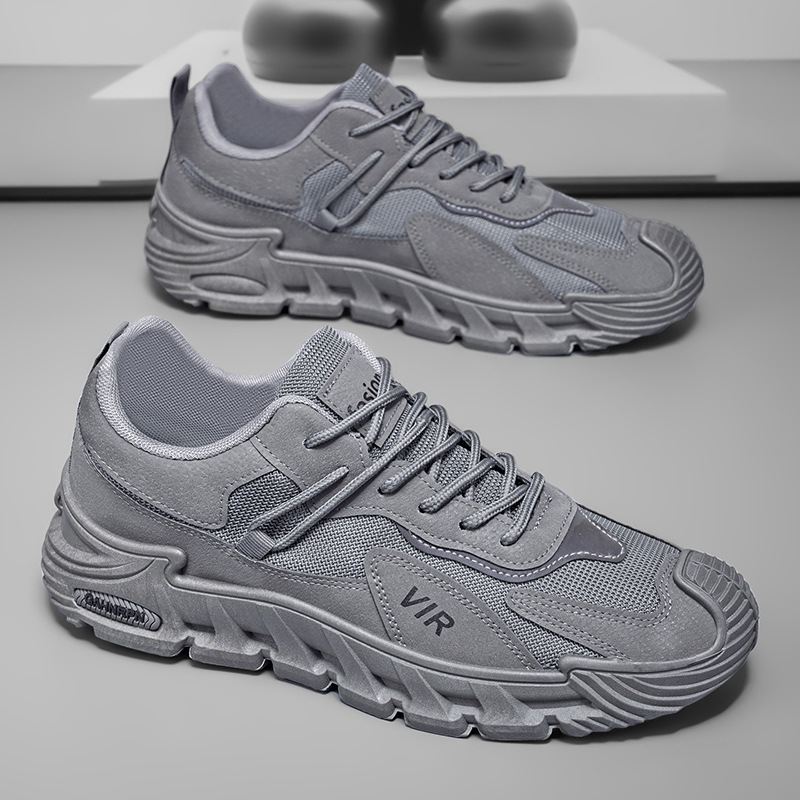 2026 nuevos zapatos de tablero al aire libre de primavera, zapatos de moda resistentes al desgaste y transpirables, ropa de trabajo estudiantil de moda y ocio, zapatos masculinos