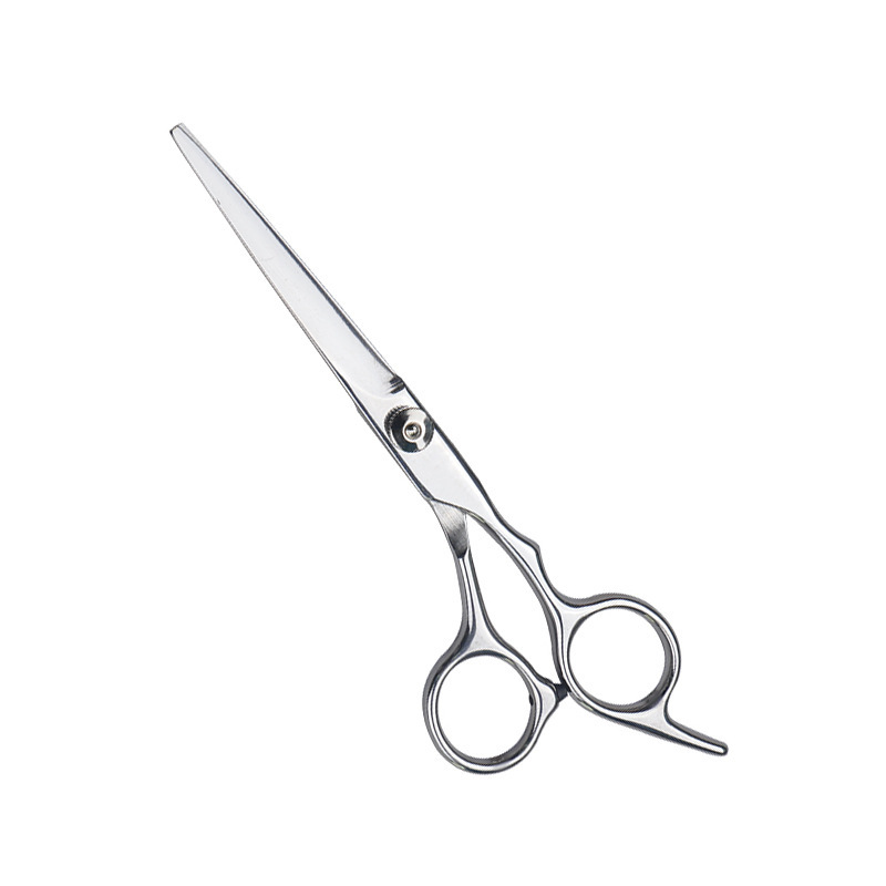 Tijeras para el cabello Tijeras para el cabello Tornillo blanco de 6 pulgadas Tijeras planas Tijeras para dientes Niños adultos para el hogar Tijeras para el cabello