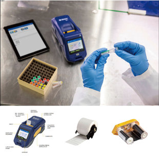 M611 suit Bedie brady laboratory equipment equipment printing liquid ammonia frozen tube label slide on demand