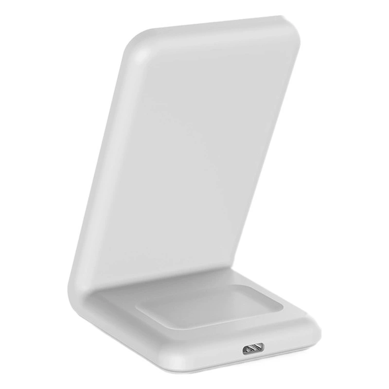 2-в-1 магнитное беспроводное зарядное устройство складной кронштейн подходит для Apple, магнитный телефон 15W Быстрая беспроводная зарядка