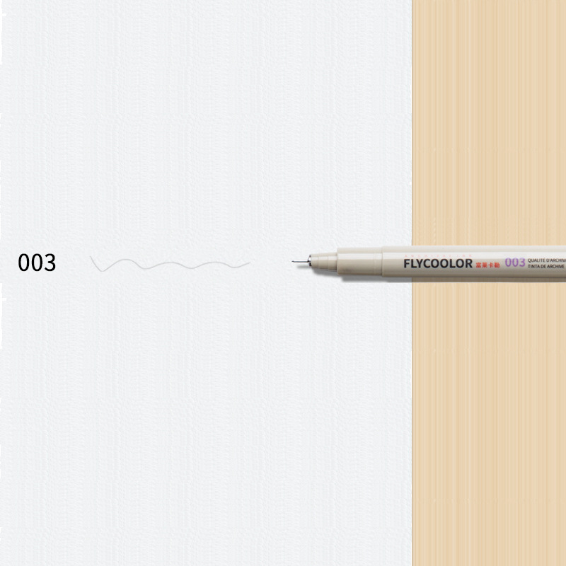 Xiupu aguja pluma impermeable gancho pluma comic cepillo gancho dibujo pintura cepillo diseño papelería suministros traje