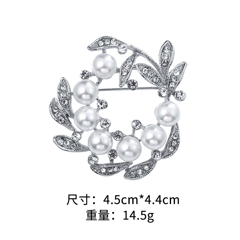 XD7202-2 우아한 진주 브로치