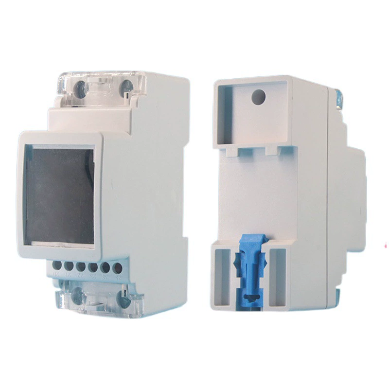 Корпус для приборов из пластика, монтируемый на DIN-рейку, 2P с интерфейсом 485, под реле, для однофазных контроллеров, аксессуары