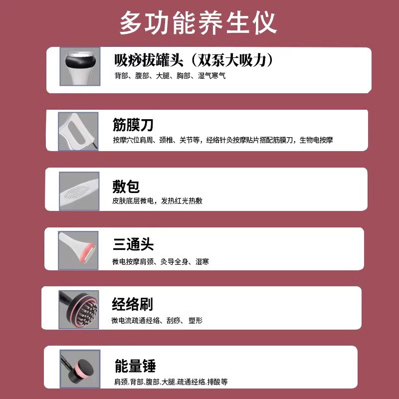 三通マスター経絡計健康マッサージ灸ガイド肩と首全身浚渫スクレーピングカッピング電気療法美容サロン機器|undefined