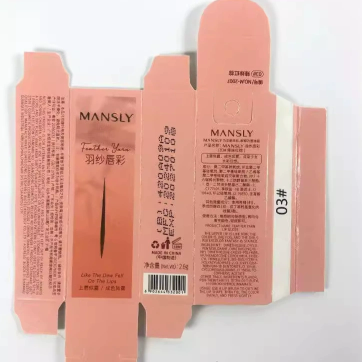 Mansly Manli Yuya Yuli ощущение лёгкости и не проявляет рисунок губ, сухой блеск для губ и матовая помада красного макияжа