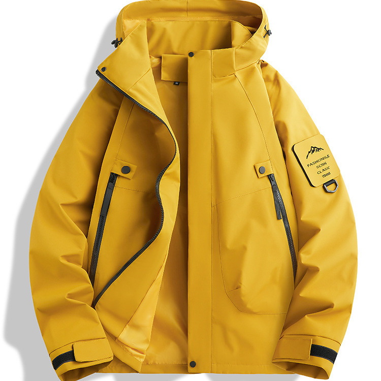 Outdoor Jackets for Men and Women, Spring and Autumn Casual Loose Hooded Jackets, Couple's Hiking Clothing, Camping and Cycling Clothing Outdoor Jackets for Men and Women, Spring and Autumn Casual Loose Hooded Jackets, Couple's Hiking Clothing, Camping and Cycling Clothing
