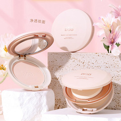 BOB Velvet Light Mist Powder Foundation in Ivory White - Concealing, Long-wearing Dry Powder Foundation - Natural Shade