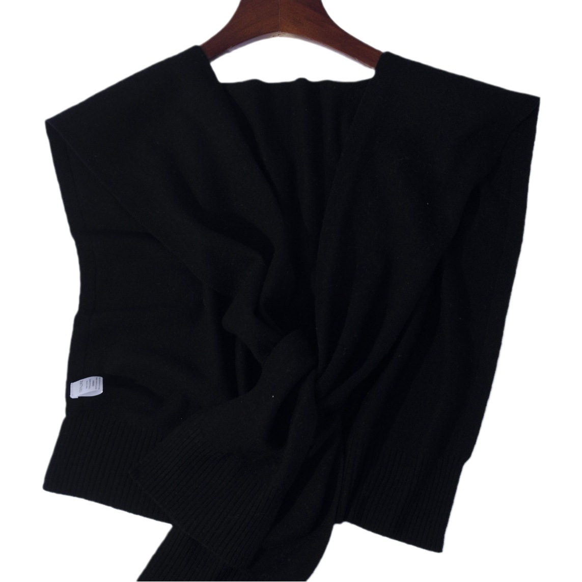 Fábrica de Mongolia Interior cabello recto de lana mezclada de punto caramelo color pigmento primavera otoño invierno sala de aire acondicionado calentamiento ligero pequeño hombro