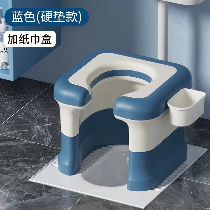 Silla Inodoro Portátil de PP Antideslizante para Baño image 15