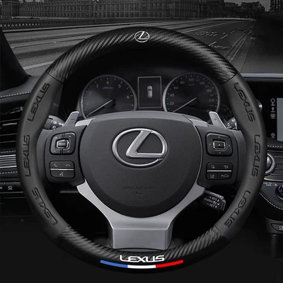 steering wheel cover leather handlebar | Steering wheel cover - lexus-round