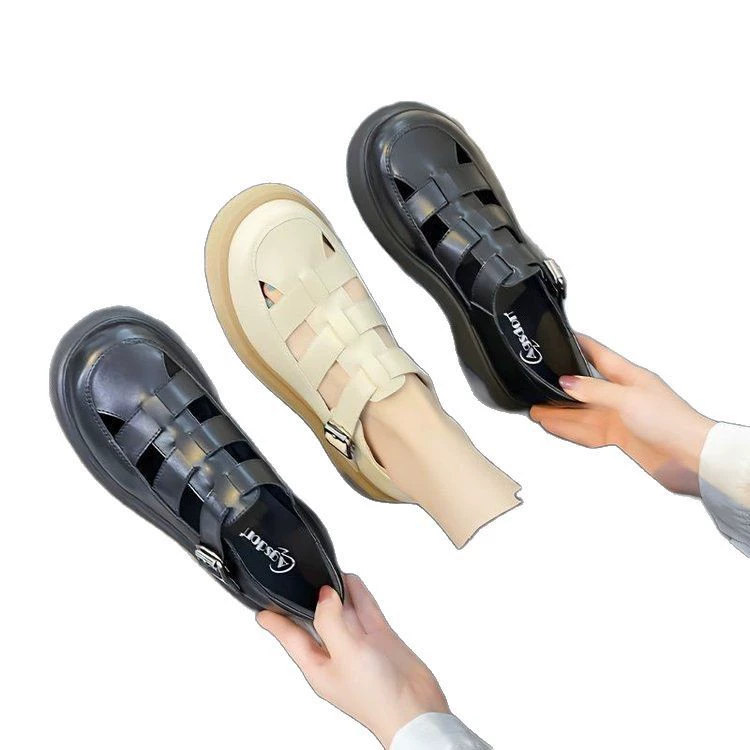 Sandals, summer footwear, small design shoes platform