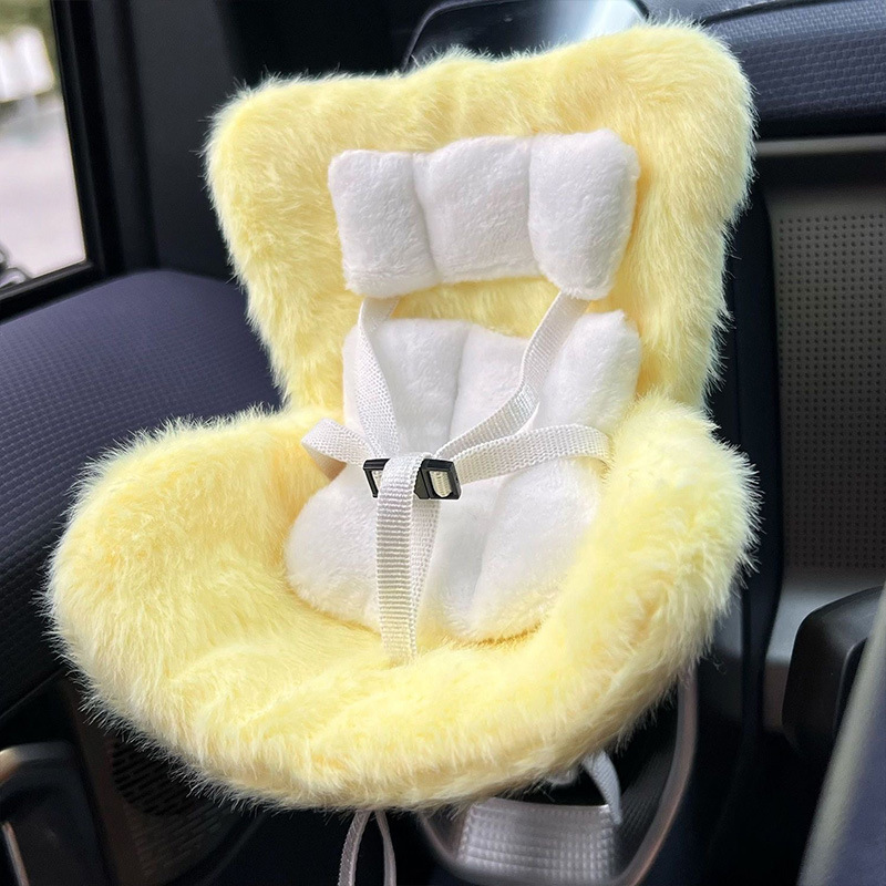 17cmlabubu ペンダント、かわいい車の装飾品、カスタマイズされた色の人形周辺アクセサリー、空気出口に適しています。|undefined
