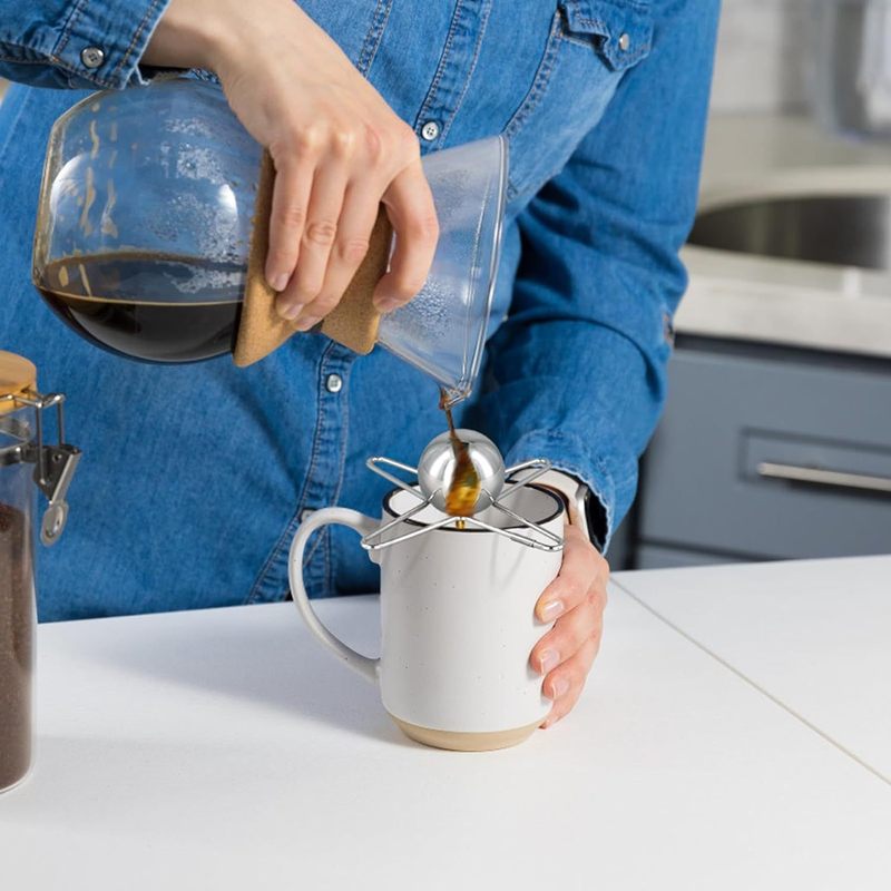 ステンレススタンド丸ボールコーヒー飲料冷却ツール再利用可能冷凍コーヒーアイスホッケー|undefined