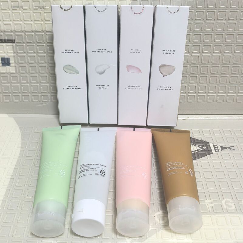 跨境 SKIN1004积雪草茶树洁面乳男女通用控油祛痘保湿洗面奶125ml|undefined