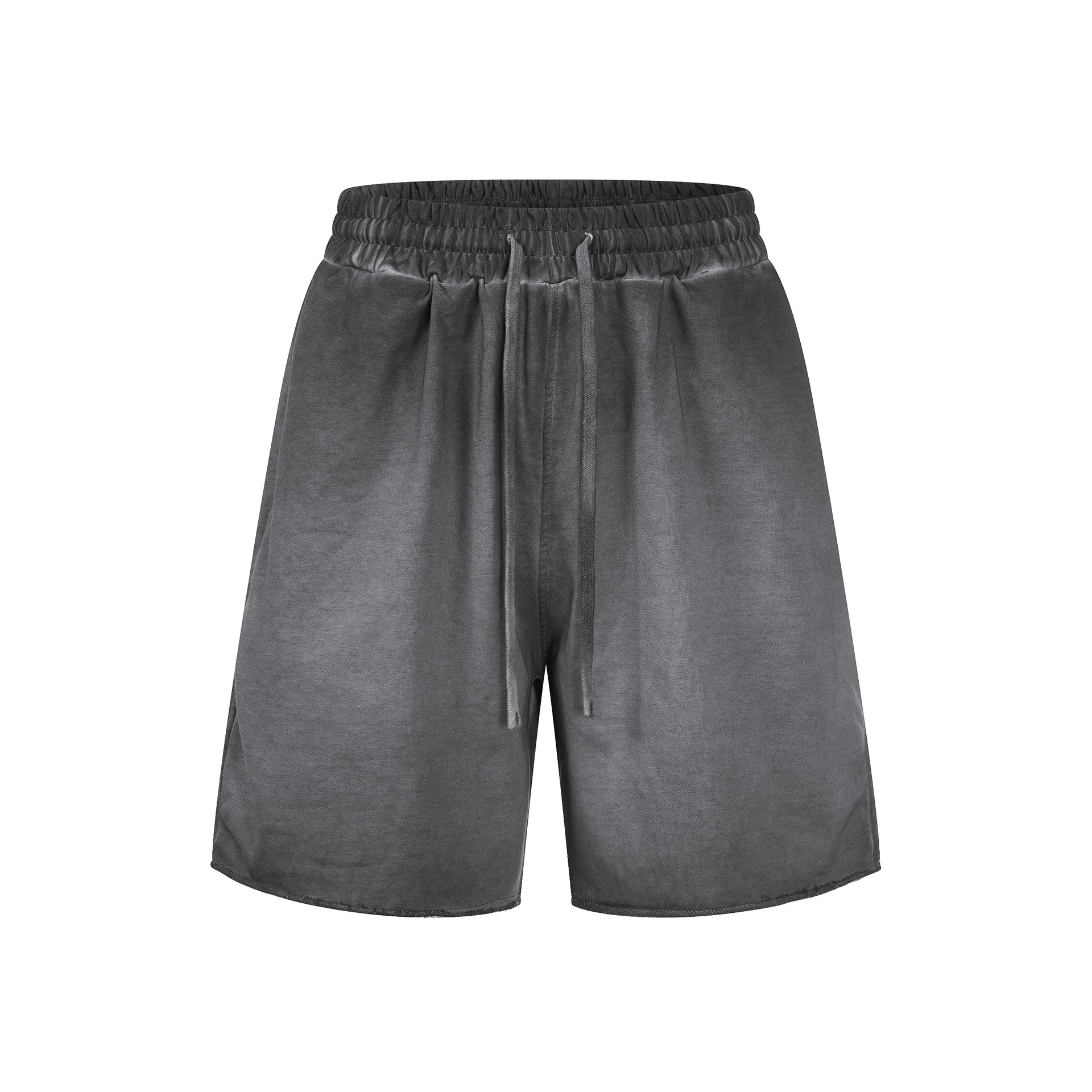 Chain tide2026 nuevo verano retro americano lavados con agua pantalones cortos de manga corta set corto set de verano camiseta de manga corta hombre image 17