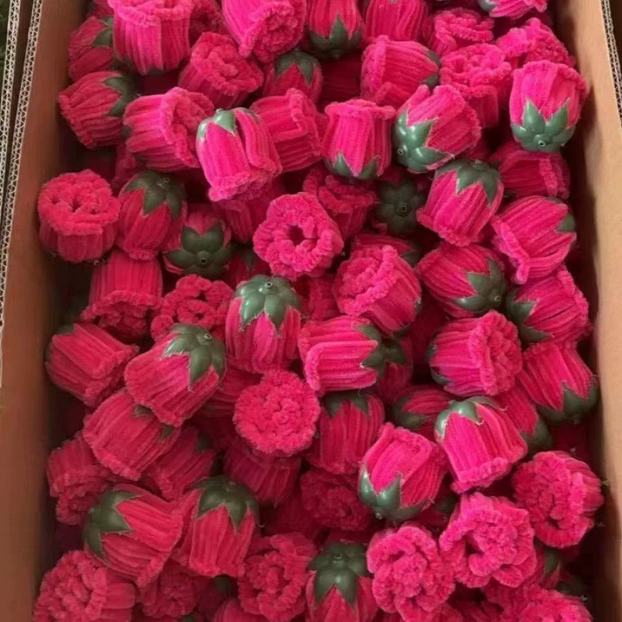 Гуангчжи подарил Мея розовый букет, те же handmade креативные розы для девушки кретон Шин-си шиба осьминог материал