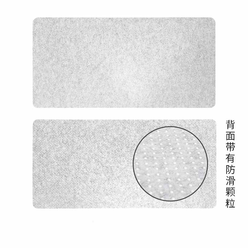 Alfombrilla de ratón de fieltro Amazon, alfombrilla de escritorio de escritura para oficina, antideslizante, extra grande, respetuosa con el medio ambiente