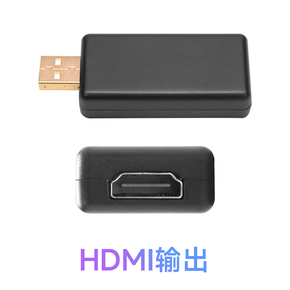 Aplicable a Android coche de navegación en pantalla grande USB a CVBS salida de vídeo para entretenimiento trasero reposacabezas pantalla techo máquina