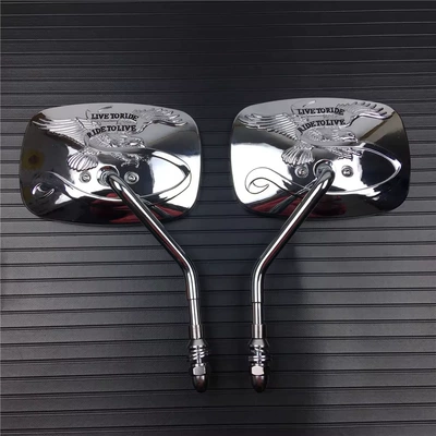 Suitable for Harley Motorcycle rearview mirror - electroplating