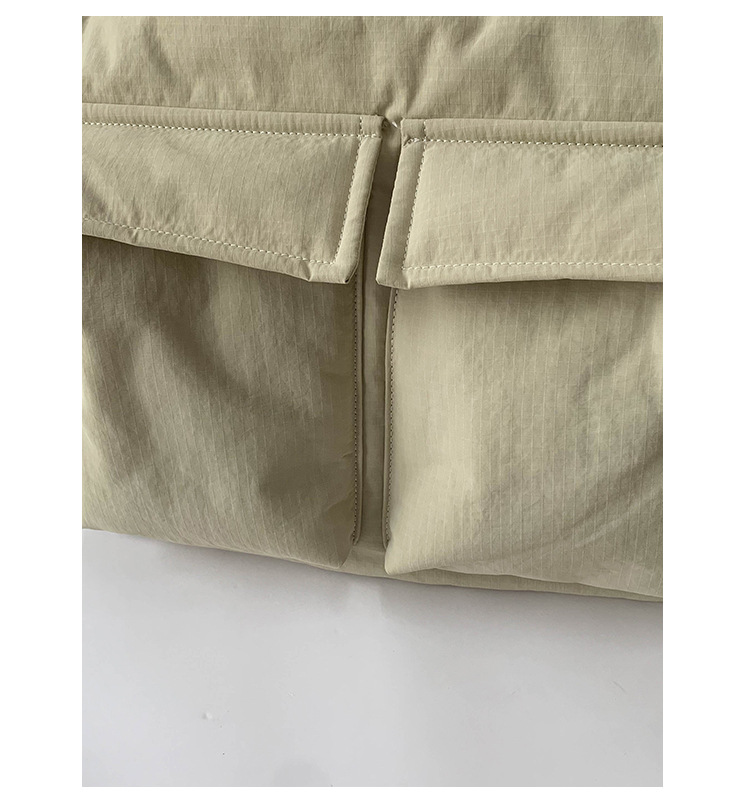 Japanese-style workwear style large-capacity single-shoulder bag, large pocket simple tote bag, ins canvas school crossbody messenger bag undefined