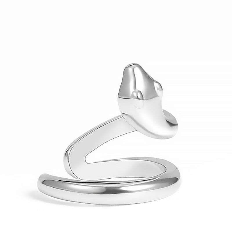 Snake-shaped Clip Men Without Pierced Ears, Snake-shaped Ear Bone Clip, Light Luxury High- Accessory, Gift For_voghion.com
