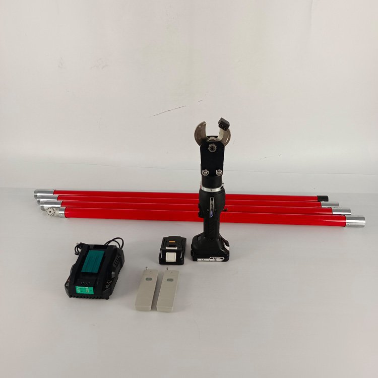 手持式电动无线遥控切刀钢芯铝绞线断线剪架空绝缘电缆切刀