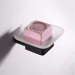 不鏽鋼黑色毛巾架衛生間置物架壁掛廁所浴室衛浴五金掛件套裝廠家