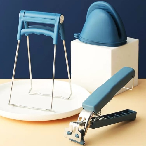 Bowl clamp, anti-scalding clamp, plate lifter, kitchen tool, bowl clamp, plate clamp, casserole clamp, anti-slip, anti-scalding gloves, insulation pad