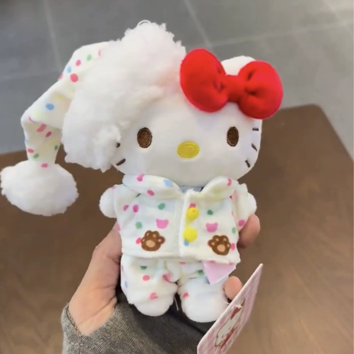 Hello Kitty, подлинно милые пижамы, плюшевая кукла, подвеска
