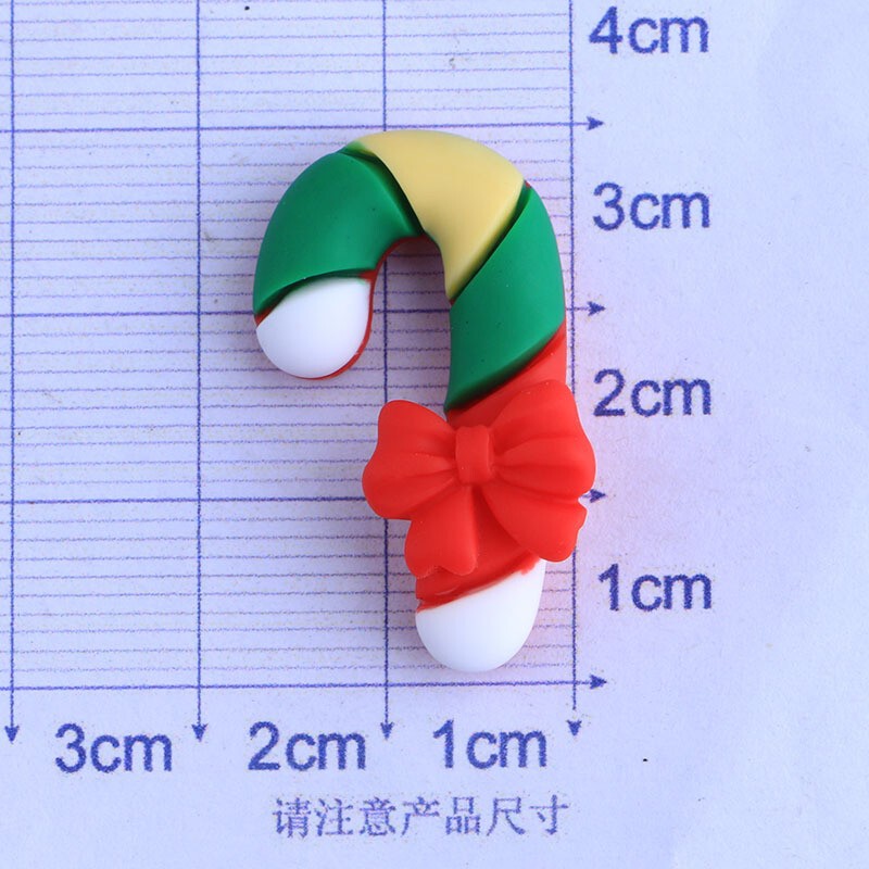 圣诞卡通奶油胶DIY手机壳洞洞鞋材料包树脂配件发夹头饰批发|undefined