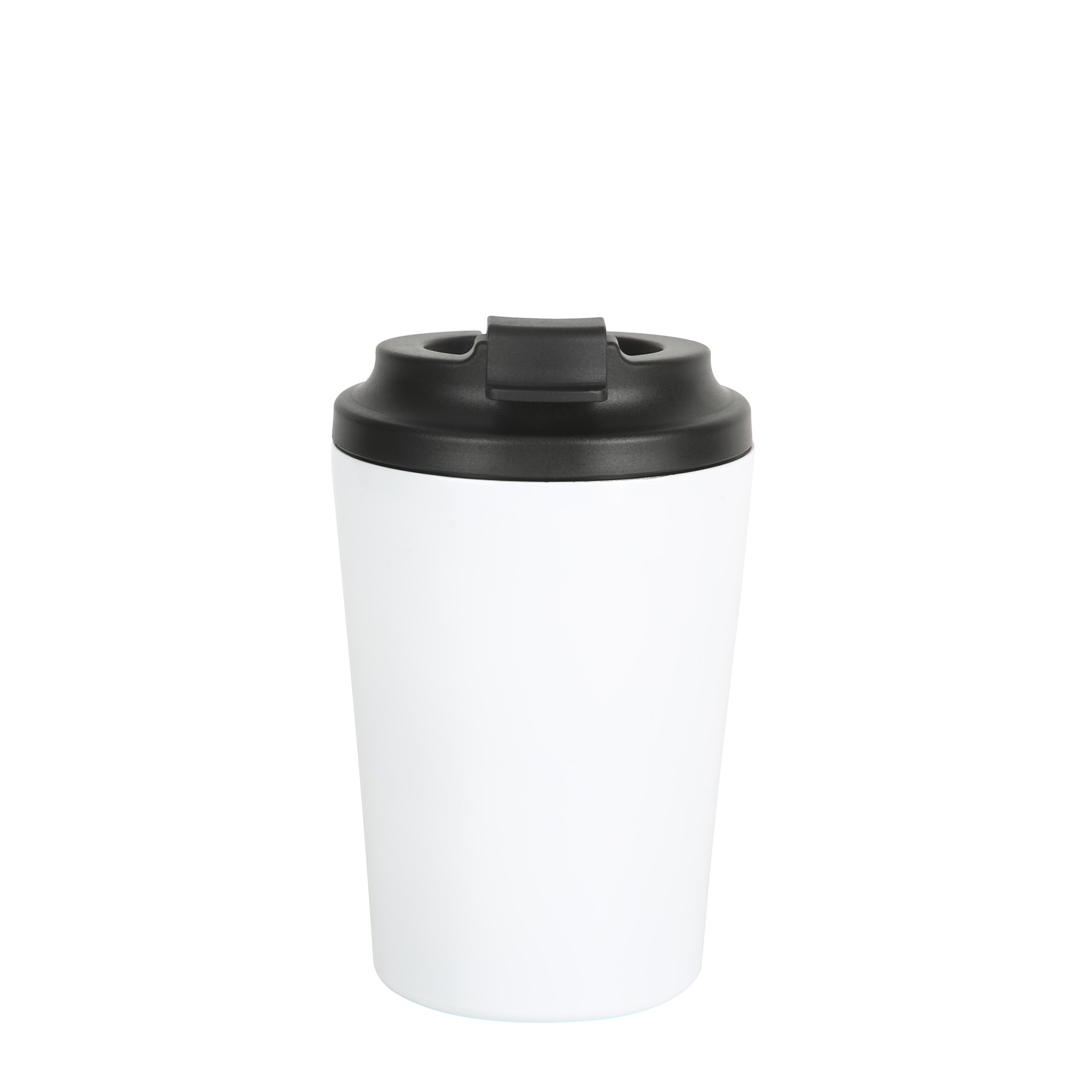 Taza de café transfronteriza de 12OZ simple taza de agua de oficina 304 taza de aislamiento de acero inoxidable taza de agua de alto valor de cara