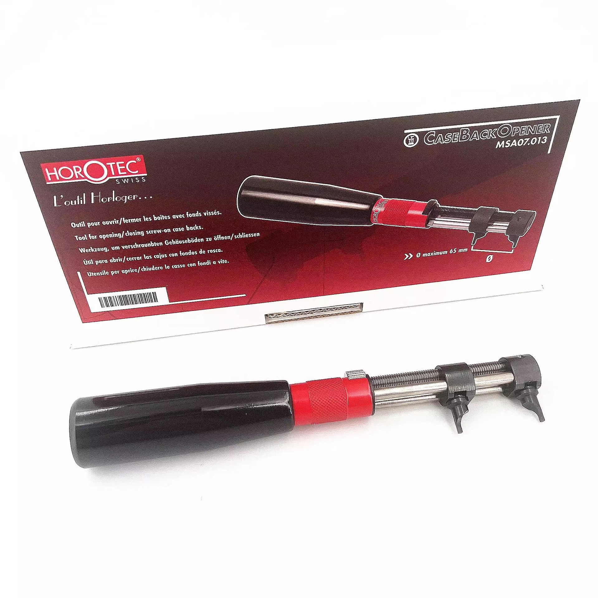 瑞士HOROTEC 加大开表器 MSA 07.013 可开65mm表壳 两脚开