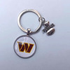 NFL American Rugby Team Steel Man Team Keychain I love Football football team key