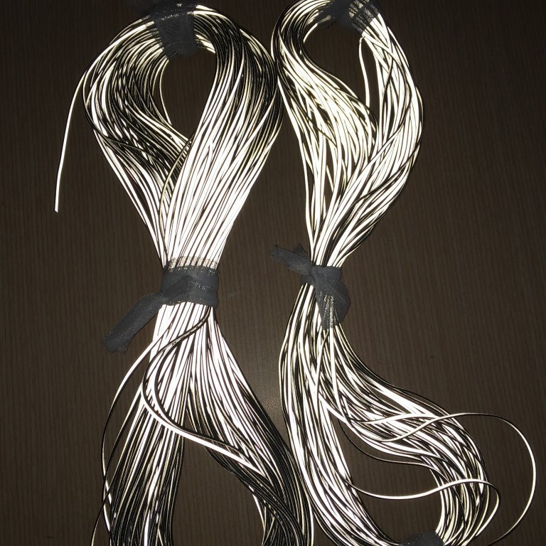 反光线 反光电线 反光耳机线 各种反光材料厂家