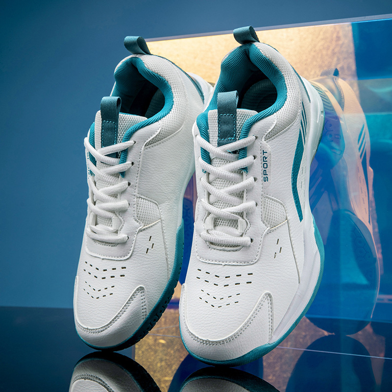 2026 Cross-border Couple Badminton Shoes Lightweight Comfortable Tennis Shoes Breathable Competition Student Training Sneakers Table Tennis