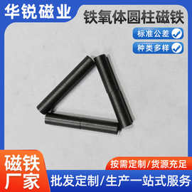 厂家生产椭圆磁柱适用电器玩具普磁轴向充磁圆柱铁氧体永磁耐高温