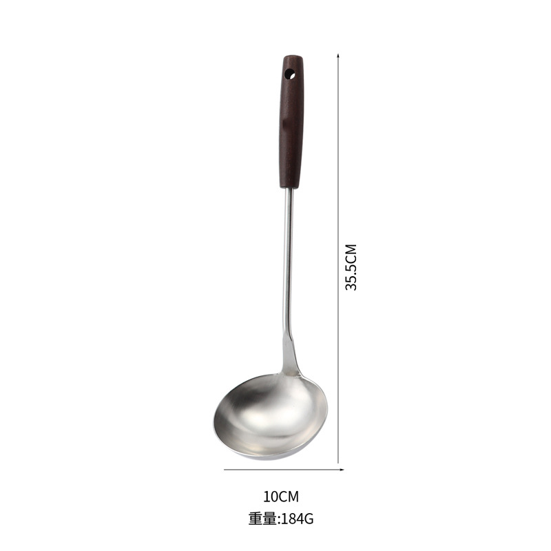 201 고대 나무 손잡이 스푼